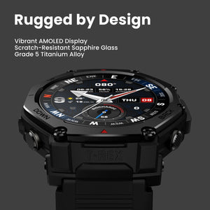 Amazfit T-Rex 3 Pro design robusto e durável